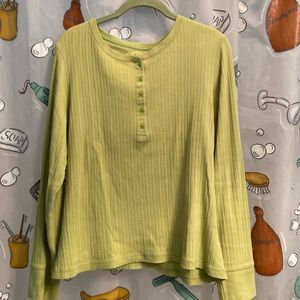 Faded Glory shirt, size XL, olive green.